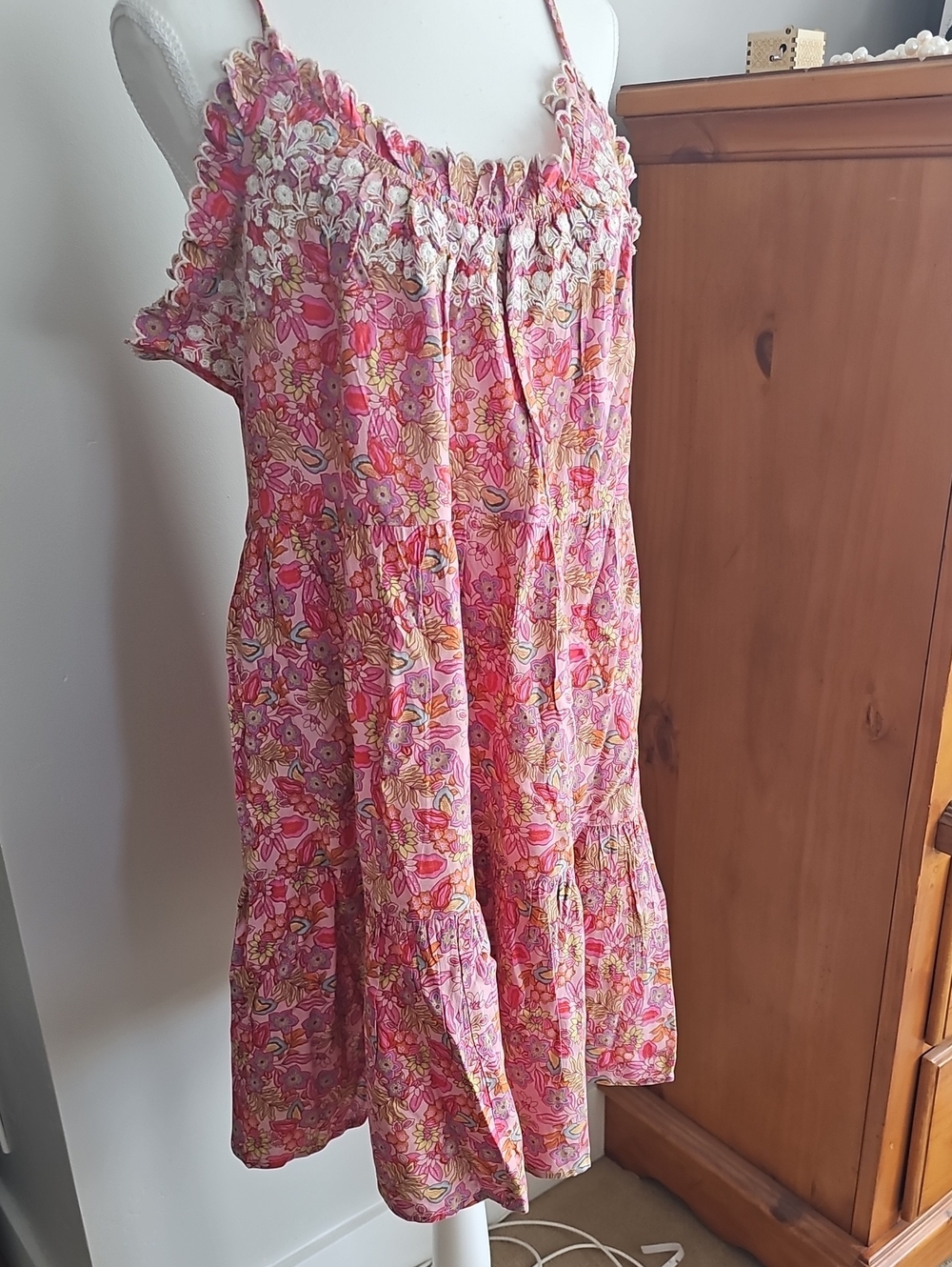 NATURAL LIFE Pink Floral Mini Dress